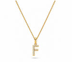 Timeless Initial F Pendant