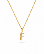 Timeless Initial F Pendant