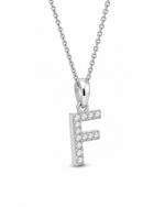 Timeless Initial F Pendant