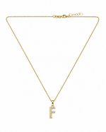 Timeless Initial F Pendant