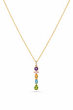 Gelato Glow Silver Multi Colour Pendant