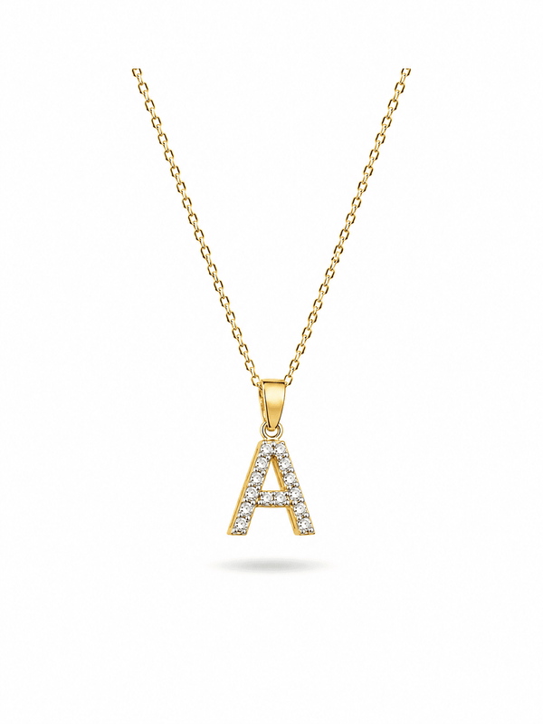 Timeless Initial A Pendant