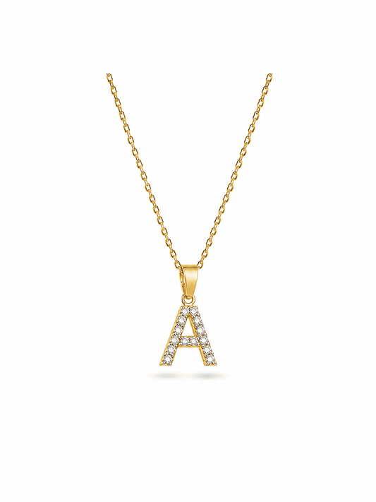 Timeless Initial A Pendant