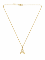 Timeless Initial A Pendant