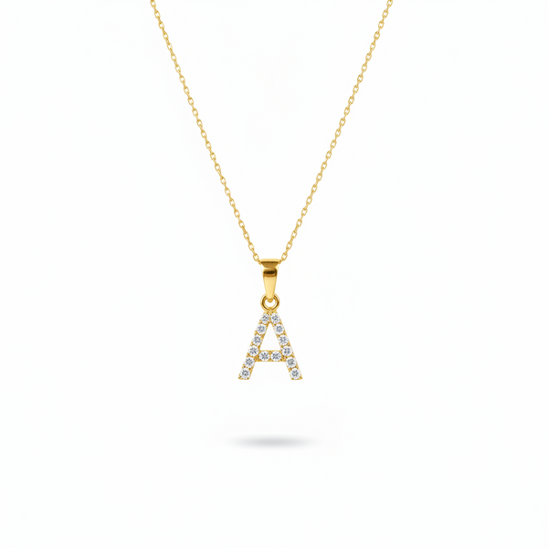 Timeless Initial A Pendant