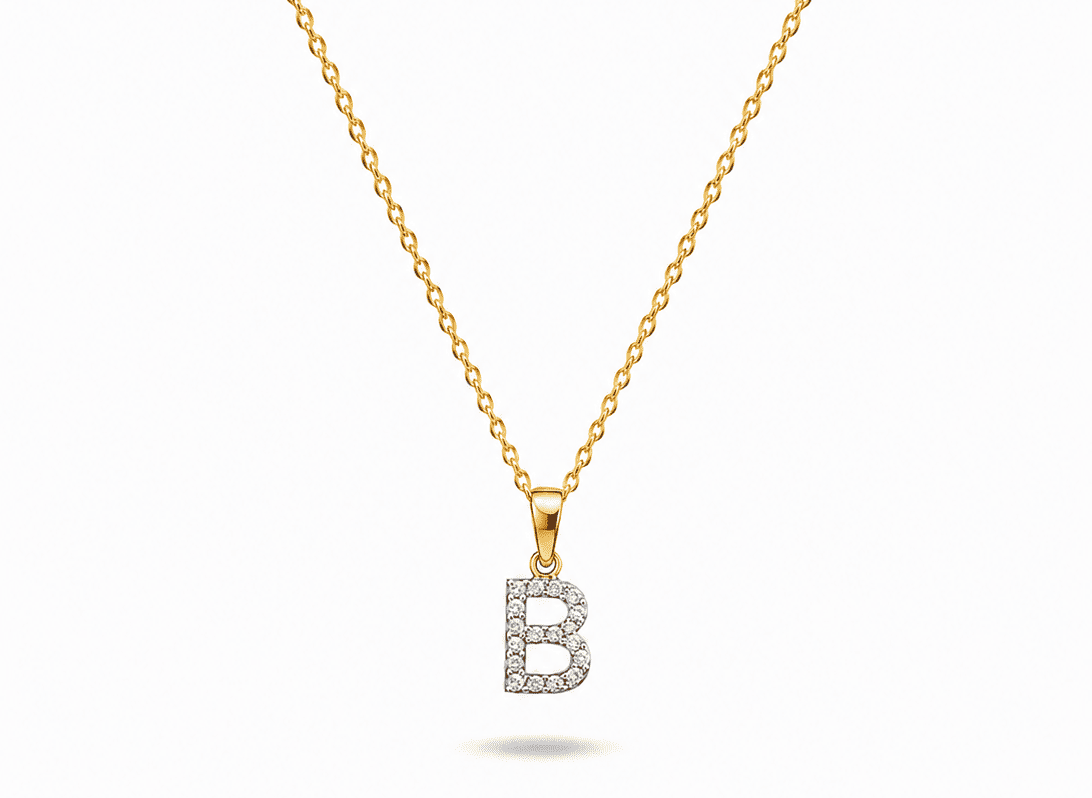 Timeless Initial B Pendant
