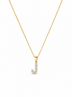 Timeless Initial J Pendant