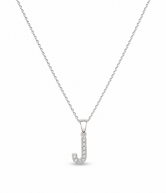 Timeless Initial J Pendant