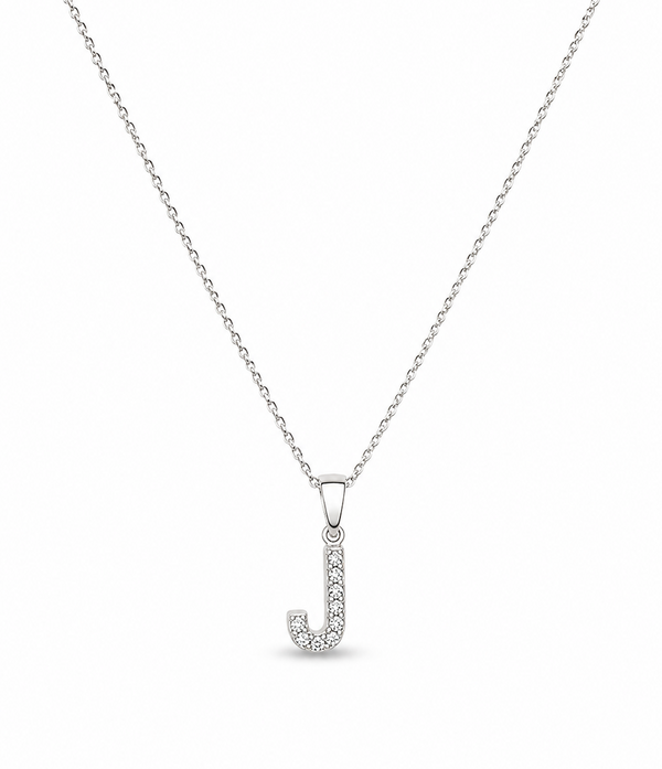 Timeless Initial J Pendant