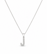 Timeless Initial J Pendant