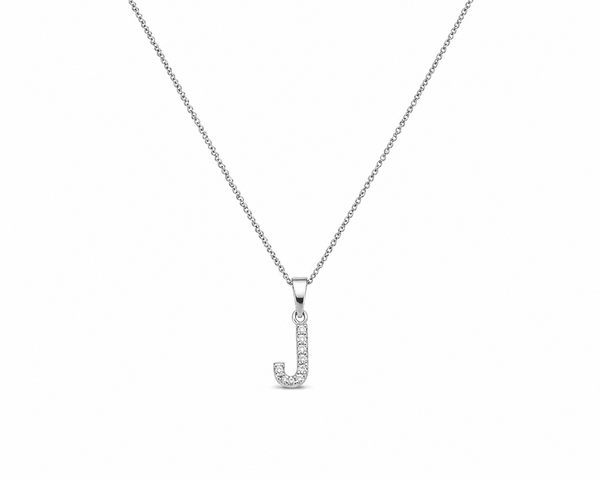 Timeless Initial J Pendant