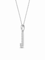 Timeless Initial J Pendant | Silver Alphabet Pendant