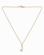 Timeless Initial J Pendant | Silver Alphabet Pendant