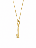 Timeless Initial J Pendant | Silver Alphabet Pendant
