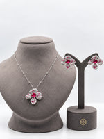 Rubaani Blossom Pendant Set