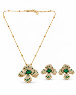 Vanya Blossom Pendant Set detail view