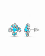 Firoza Blossom Pendant Set detail view