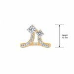 Soul to Soul Moissanite Silver Ring