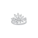 Pichwai Inspired Moissanite Ring