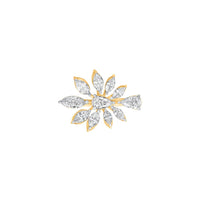 Pichwai Inspired Moissanite Ring