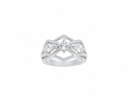 Twilight Multi-Shape Moissanite Ring