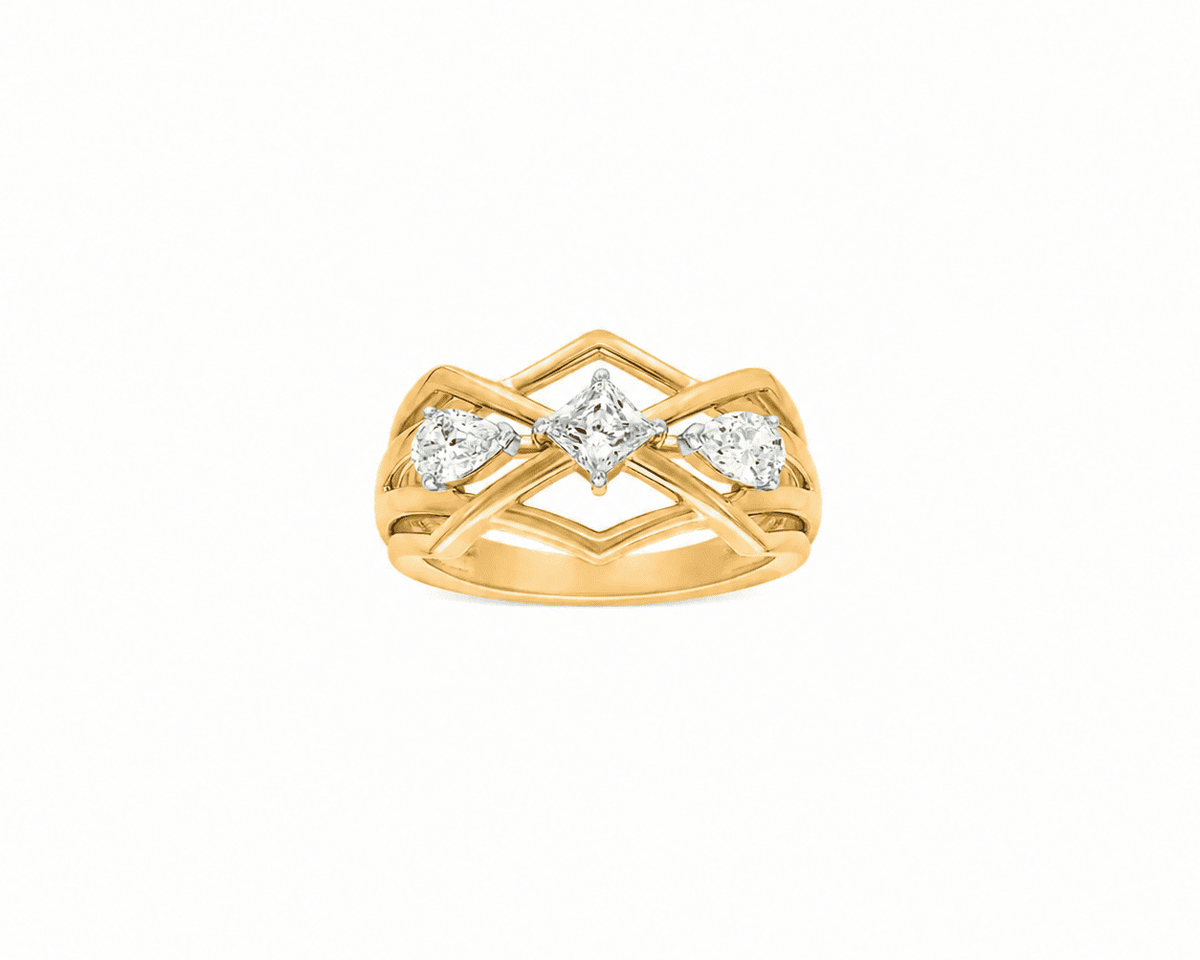 Twilight Multi-Shape Moissanite Ring