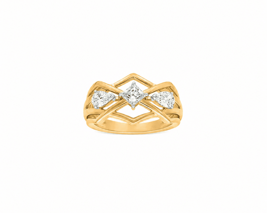 Twilight Multi-Shape Moissanite Ring