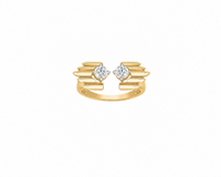 Soul to Soul Round Cut Solitaire Moissanite Ring