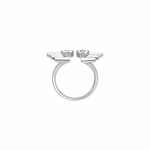 Soul to Soul Round Cut Solitaire Moissanite Ring