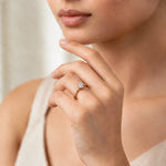 The Classic 1ct Moissanite Solitaire Ring