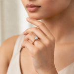 The Classic Round 2ct Moissanite Solitaire Ring