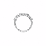 Classic Seven Round Shape Moissanite Band Ring
