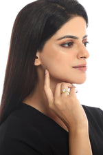 Lovenna Solitaire Moissanite Silver Ring