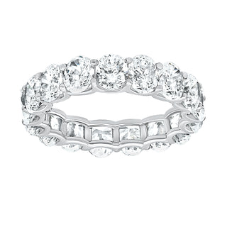 Inara Oval Eternity Band Ring | Adila Jewels