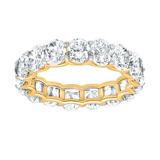 Inara Oval Eternity Band Ring | Adila Jewels
