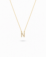 Timeless Initial N Necklace