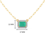 The Emerald Link Necklace