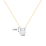 Alia 1.00 carat Solitaire Necklace