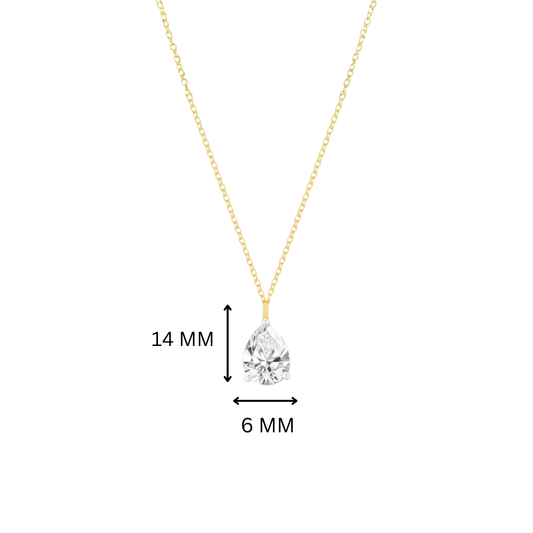 Riya 1.00ct Solitaire Necklace