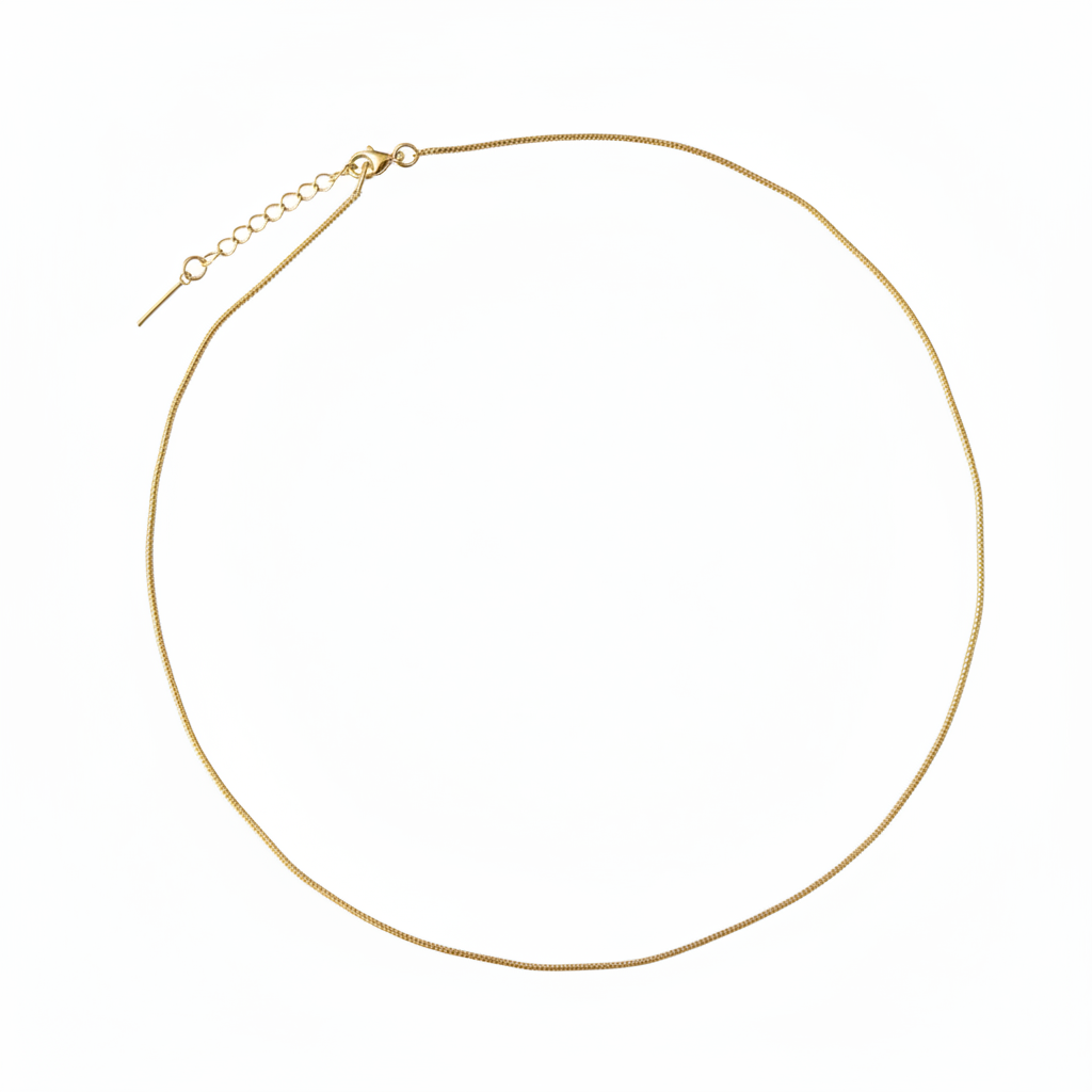 Ananta Necklace Charm Chain Silver