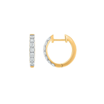 Naira 1.00 Carat Huggie Hoops