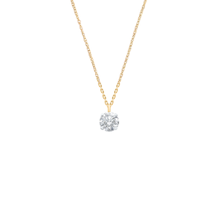 Tara 3/4ct Moissanite Solitaire Necklace