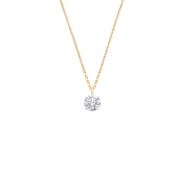 Tara 3/4ct Moissanite Solitaire Necklace