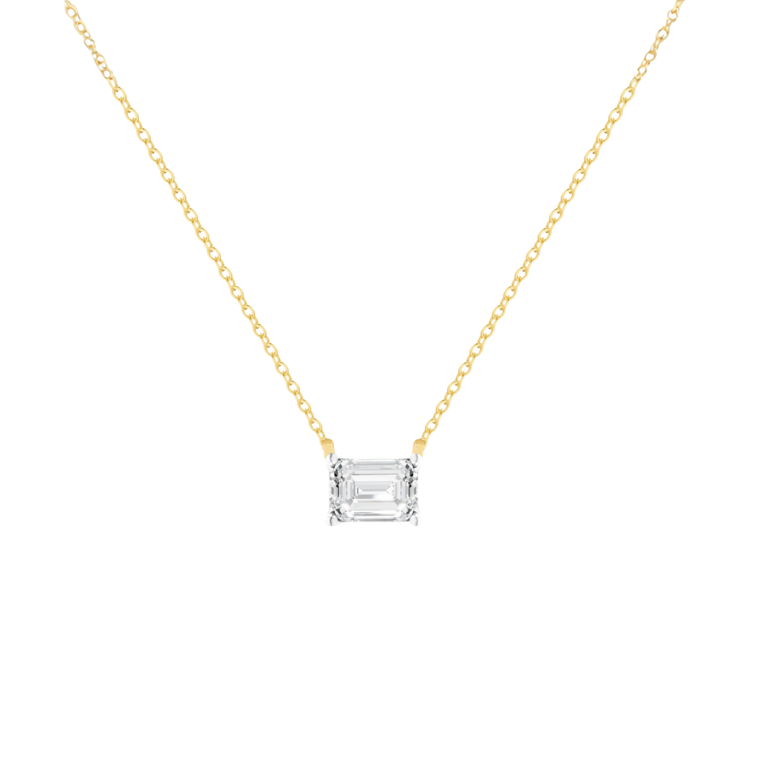Alia 1.00 carat Solitaire Necklace