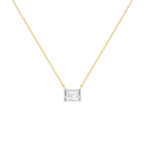 Alia 1.00 carat Solitaire Necklace