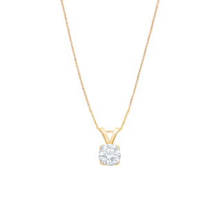 Aira Solitaire Moissanite Pendant