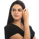 Eternal Multi-Shape Silver Bracelet for women - Adila Jewels