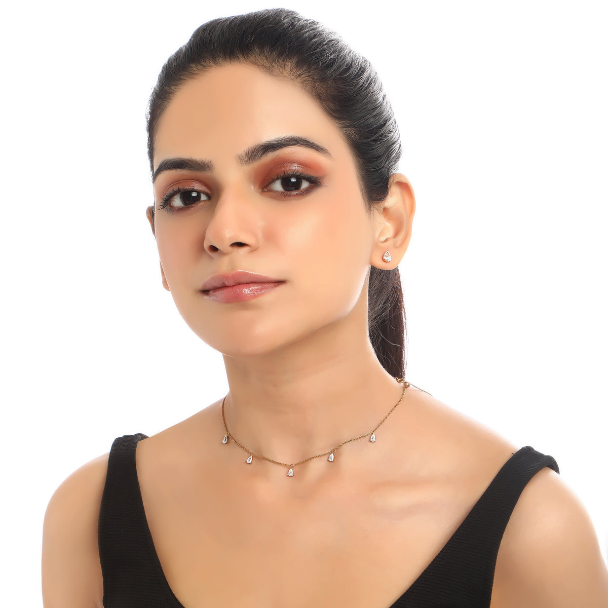 Pear Neckalces - Avira | Adila Jewels