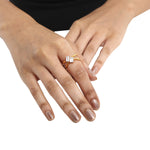 Two Stone Radiant Cut Crossover 925 Sterling Silver ring price - Adila Jewels