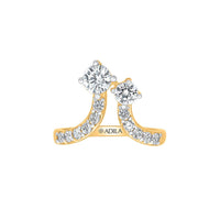 Soul to Soul Moissanite Silver Ring